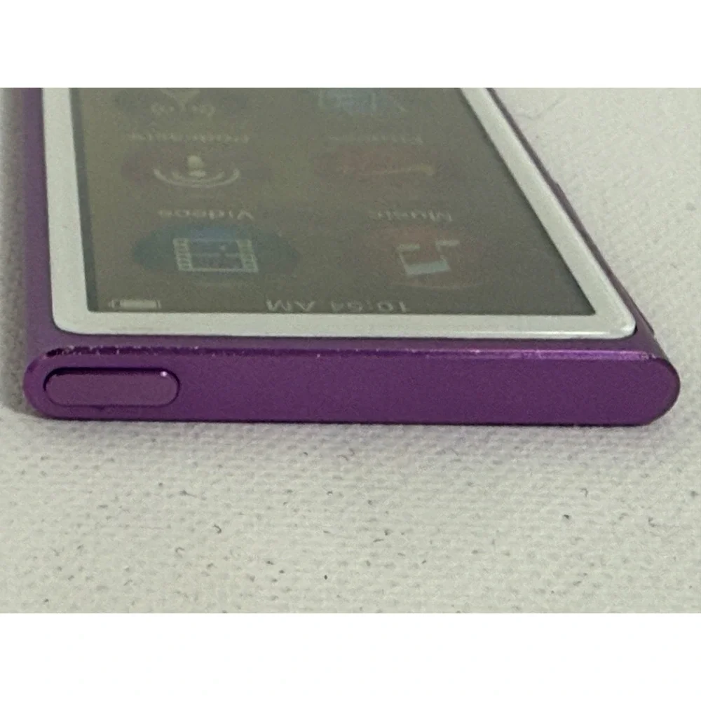 Apple iPod Nano 7th Gen 16GB Purple A1446 MP3 Player Bluetooth Touchscreen